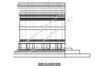 Elevation of the Temples