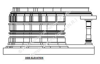 Elevation of the Temples