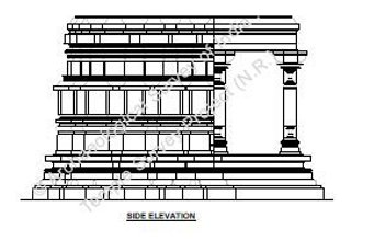 Elevation of the Temples