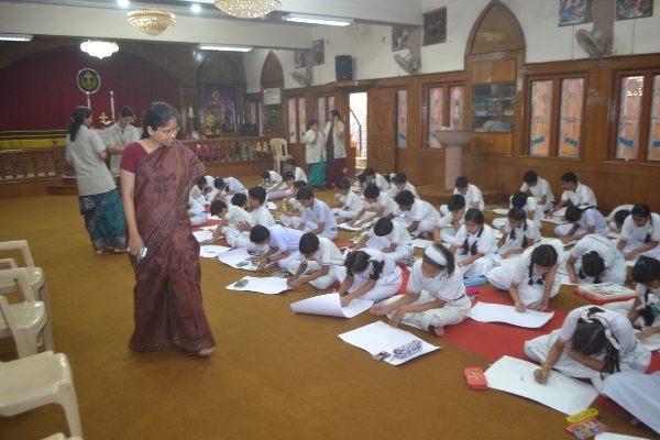 Swachhta Abhiyan and Drawing Competition at St. Thomas School, Bhopal
