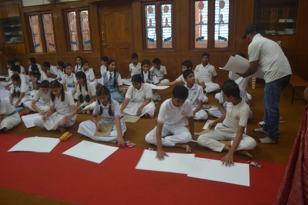 Swachhta Abhiyan and Drawing Competition at St. Thomas School, Bhopal