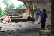 Explorations at Badho Pathari. September 2018