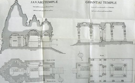 Drawings of Khajuraho