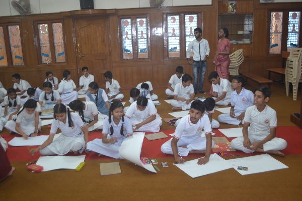 Swachhta Abhiyan and Drawing Competition at St. Thomas School, Bhopal