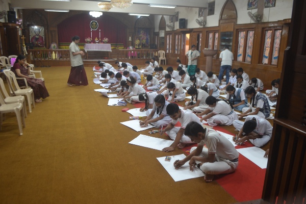 Swachhta Abhiyan and Drawing Competition at St. Thomas School, Bhopal