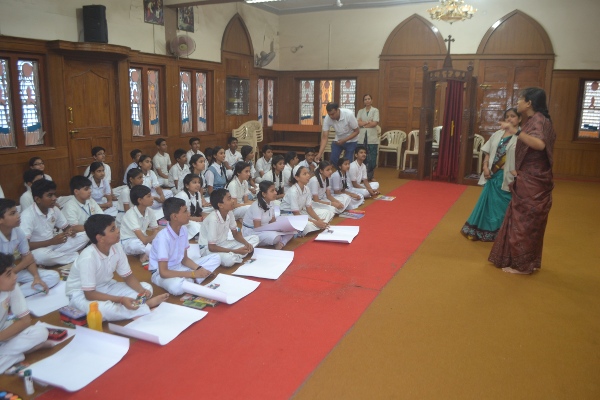 Swachhta Abhiyan and Drawing Competition at St. Thomas School, Bhopal