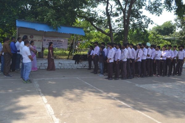 Swachhta Abhiyan at BSSS College, Bhopal (04 October 2017)
