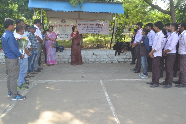 Swachhta Abhiyan at BSSS College, Bhopal (04 October 2017)