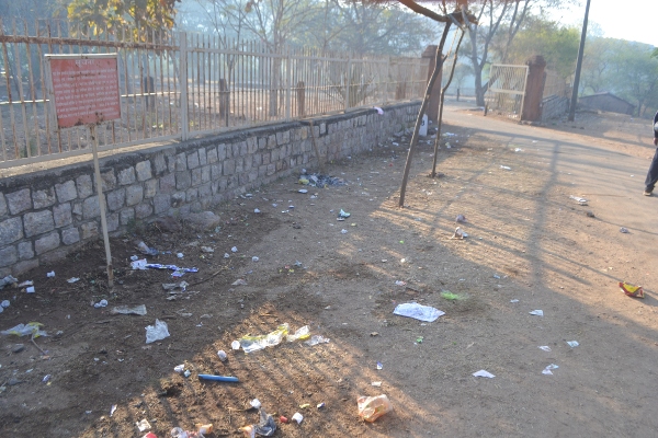 Swachh Bharat Abhiyan at Bagh Caves (15 February 2018)