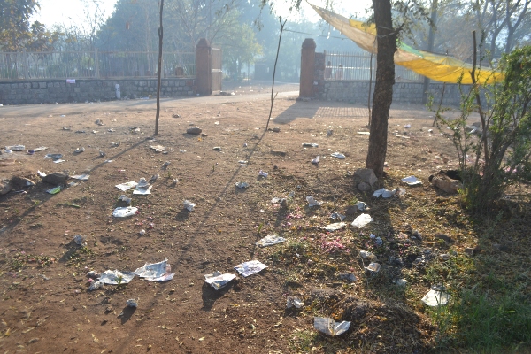 Swachh Bharat Abhiyan at Bagh Caves (15 February 2018)