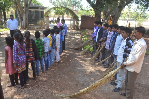 Swachh Bharat Abhiyan at Bagh Caves (15 February 2018)
