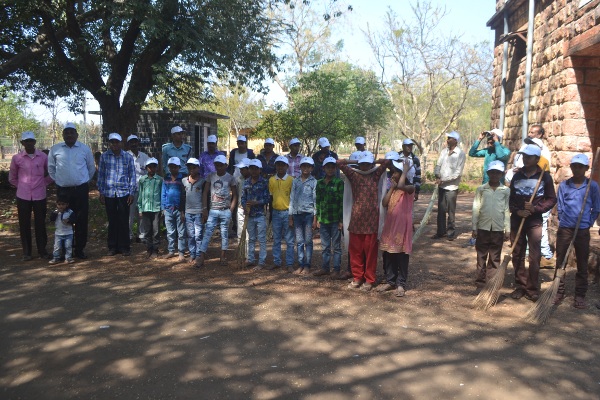 Swachh Bharat Abhiyan at Bagh Caves (15 February 2018)